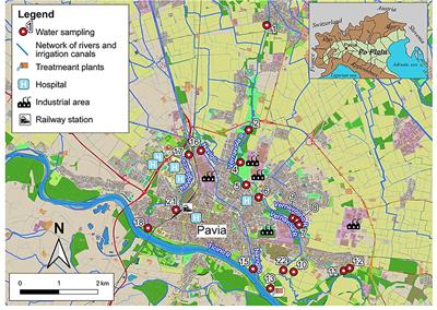 OXA-244-Producing ST131 Escherichia coli From Surface and Groundwaters of Pavia Urban Area (Po Plain, Northern Italy)